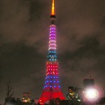 東京タワー嵐ライティング