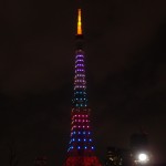 東京タワー嵐ライティング
